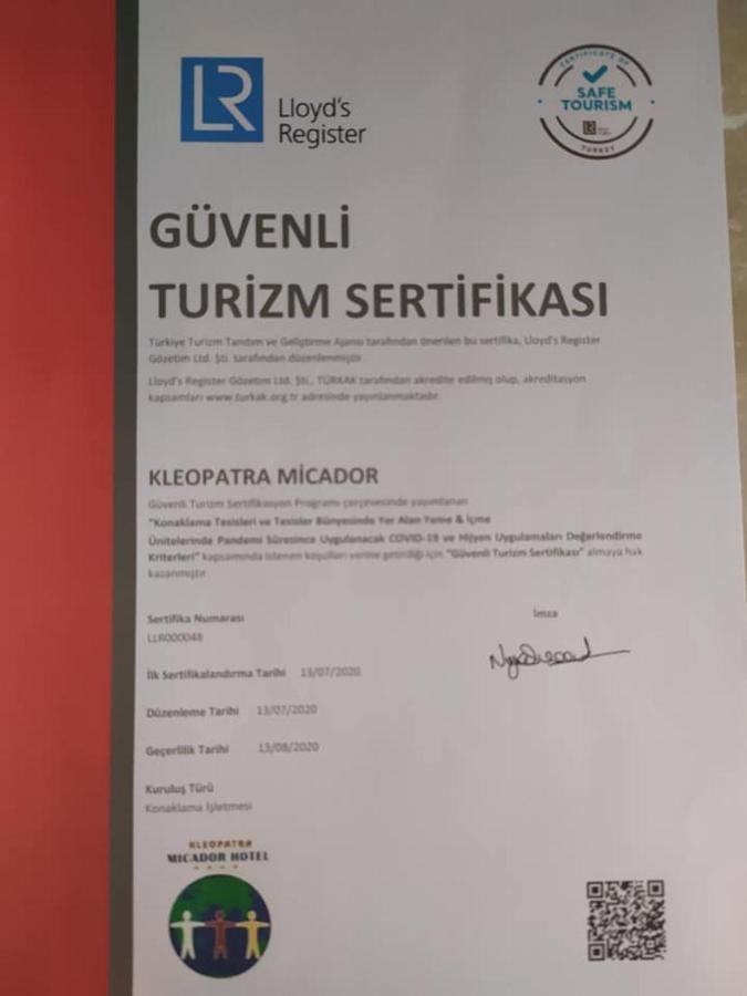 Kleopatra Micador Otel Alanya Bagian luar foto